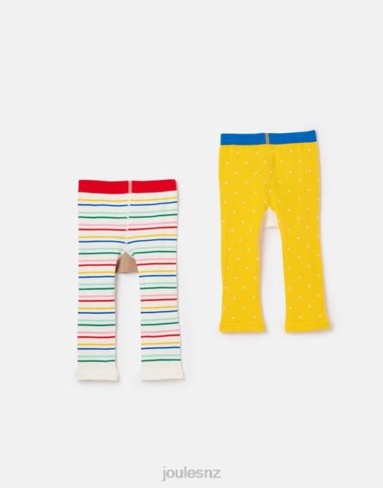 BUNNY BEE Lively 2 Pack Character Leggings Babies Apparel Joules 2LLH407