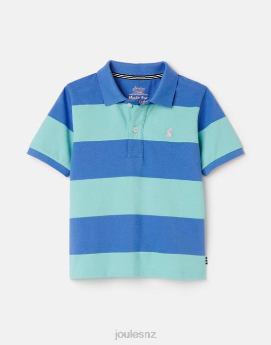 BLUE STRIPE Filbert Stripe Polo Shirt 2-12 Years Boys Apparel Joules 2LLH335