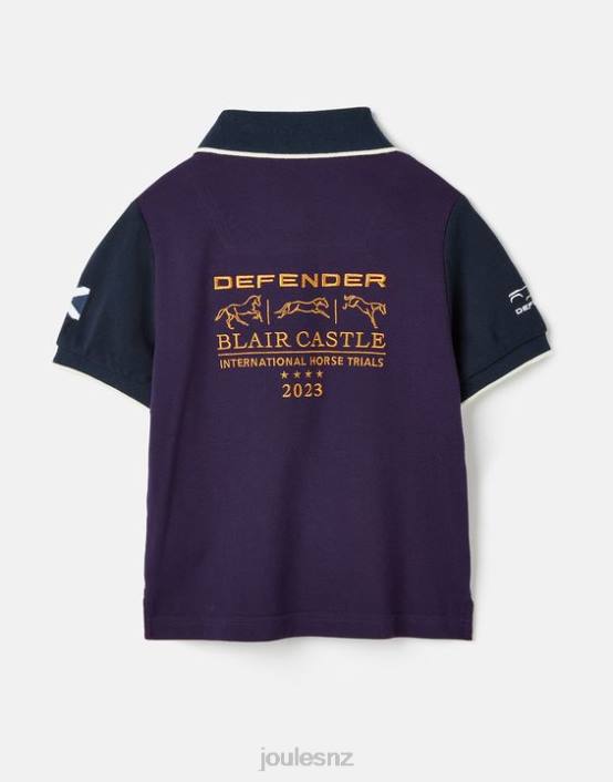 FRENCH NAVY Blair Polo Shirt 2-12 Years Boys Apparel Joules 2LLH376