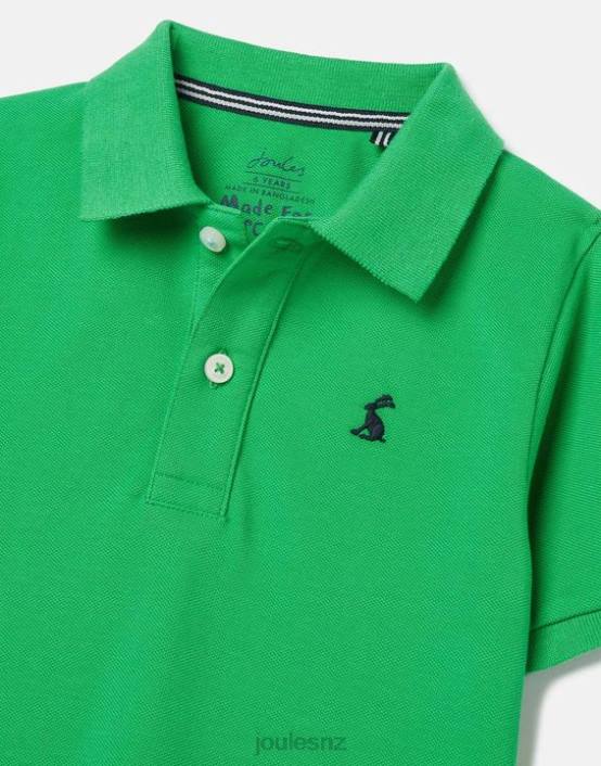 GREEN Woody Polo Shirt 2-12 years Boys Apparel Joules 2LLH377