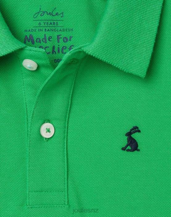 GREEN Woody Polo Shirt 2-12 years Boys Apparel Joules 2LLH377