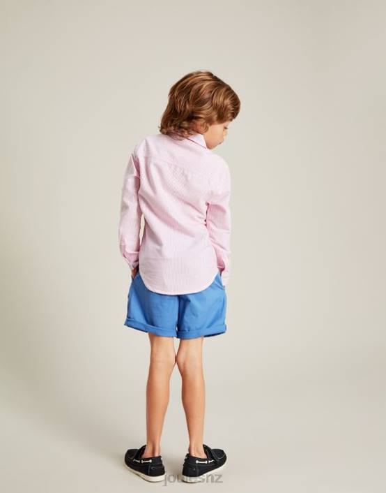 PINK Oxford Stripe Shirt 2-12 Years Boys Apparel Joules 2LLH340