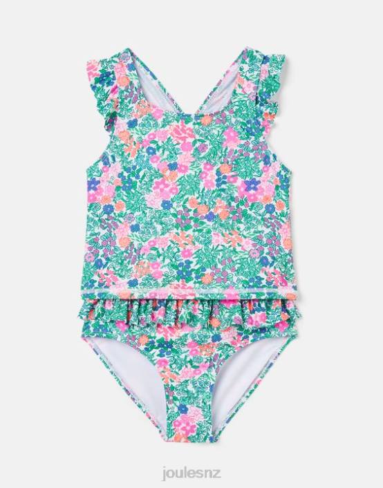 MULTI DITSY Laurielle Tankini 2-12 Years Girls Apparel Joules 2LLH312