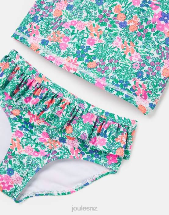 MULTI DITSY Laurielle Tankini 2-12 Years Girls Apparel Joules 2LLH312
