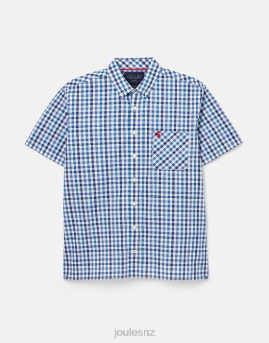BLUE GINGHAM Wilson Classic Fit Check Shirt Men Apparel Joules 2LLH242