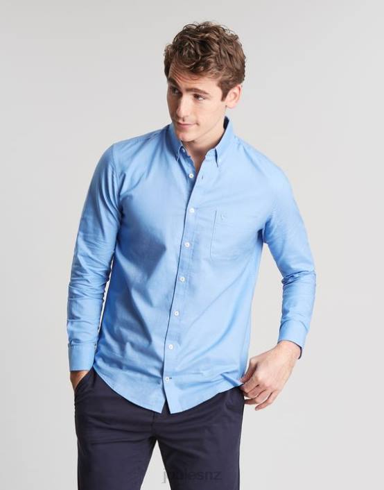 BLUE Oxford Classic Fit Shirt Men Apparel Joules 2LLH197