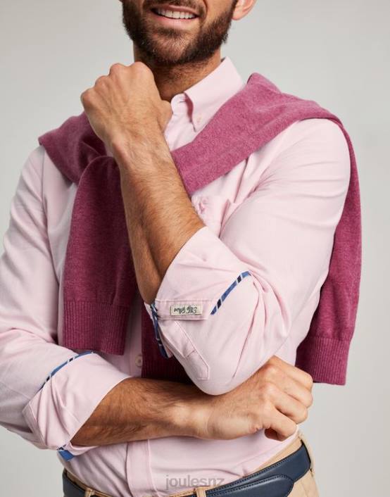 PINK Oxford Classic Fit Shirt Men Apparel Joules 2LLH235