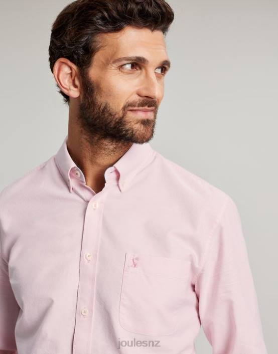 PINK Oxford Classic Fit Shirt Men Apparel Joules 2LLH235