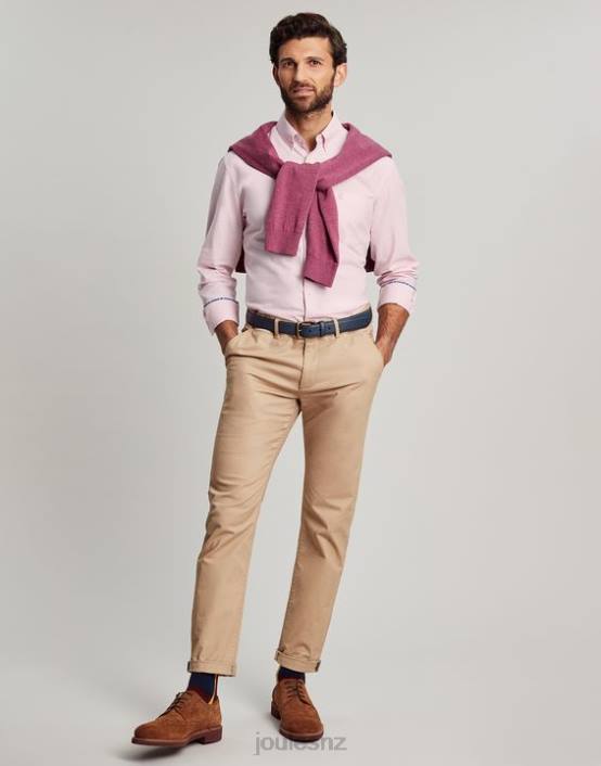 PINK Oxford Classic Fit Shirt Men Apparel Joules 2LLH235