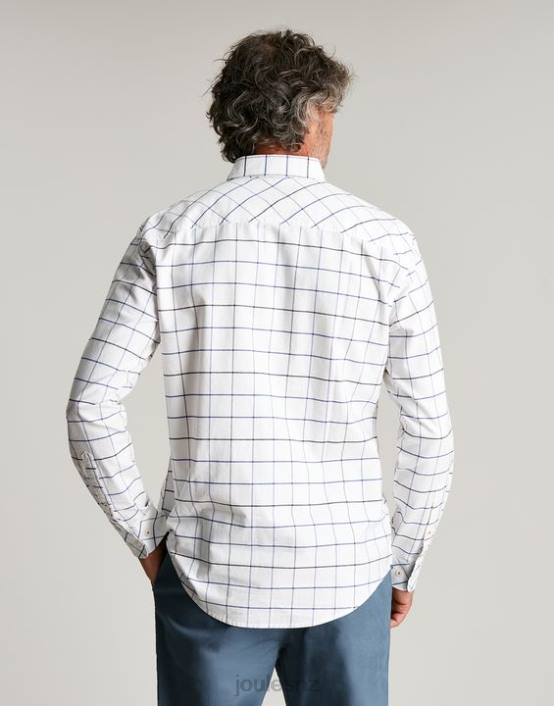 WHITE CHECK Welford Classic Fit Check Shirt Men Apparel Joules 2LLH174