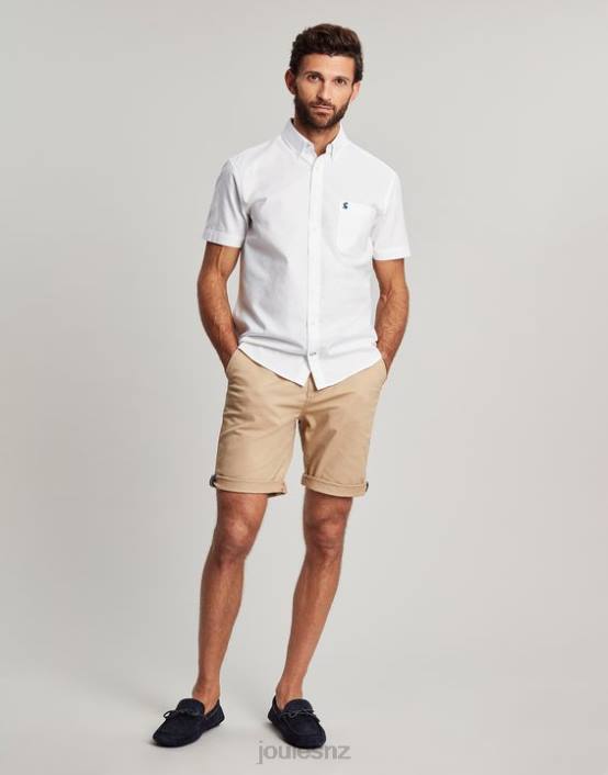 WHITE Oxford Classic Fit Shirt Men Apparel Joules 2LLH233